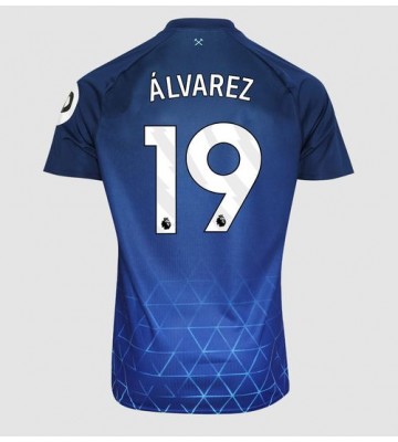 West Ham United Edson Alvarez #19 Tredje trøje 2023-24 Kort ærmer